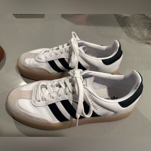 Adidas Sambae Women's 8.5
White with black 
Only wore once